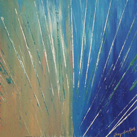 BLUE & BEIGE by Jacqueline Alves