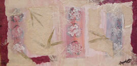 RICE PAPER COLLAGE by Jacqueline Alves